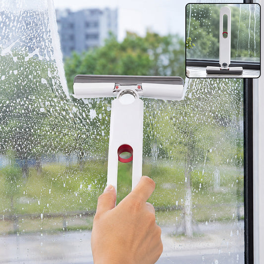 Premium 2-in-1 Window & Car Windshield Wiper - (1 Pc)
