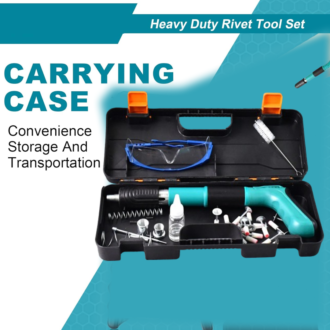 Professional Heavy-Duty Manual Rivet/Anchor Fastening Gun Tool Kit