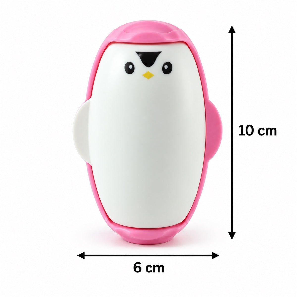 Pink Penguin Reusable Lint Roller