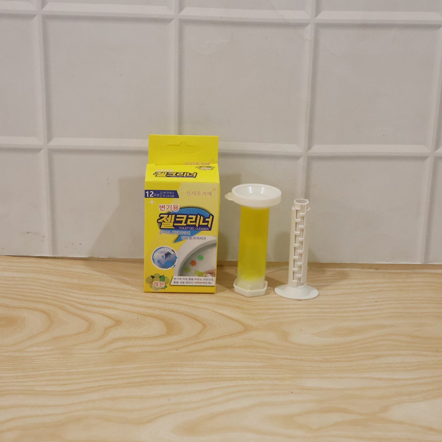 Toilet gel cleaner boxed packaging