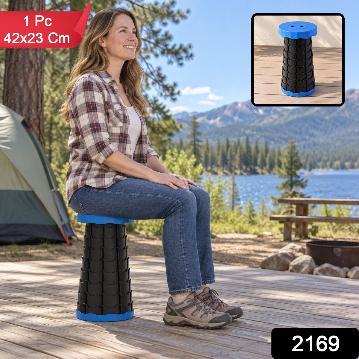 Folding stool pack