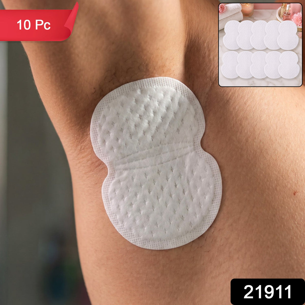 21911 disposable underarm pads set