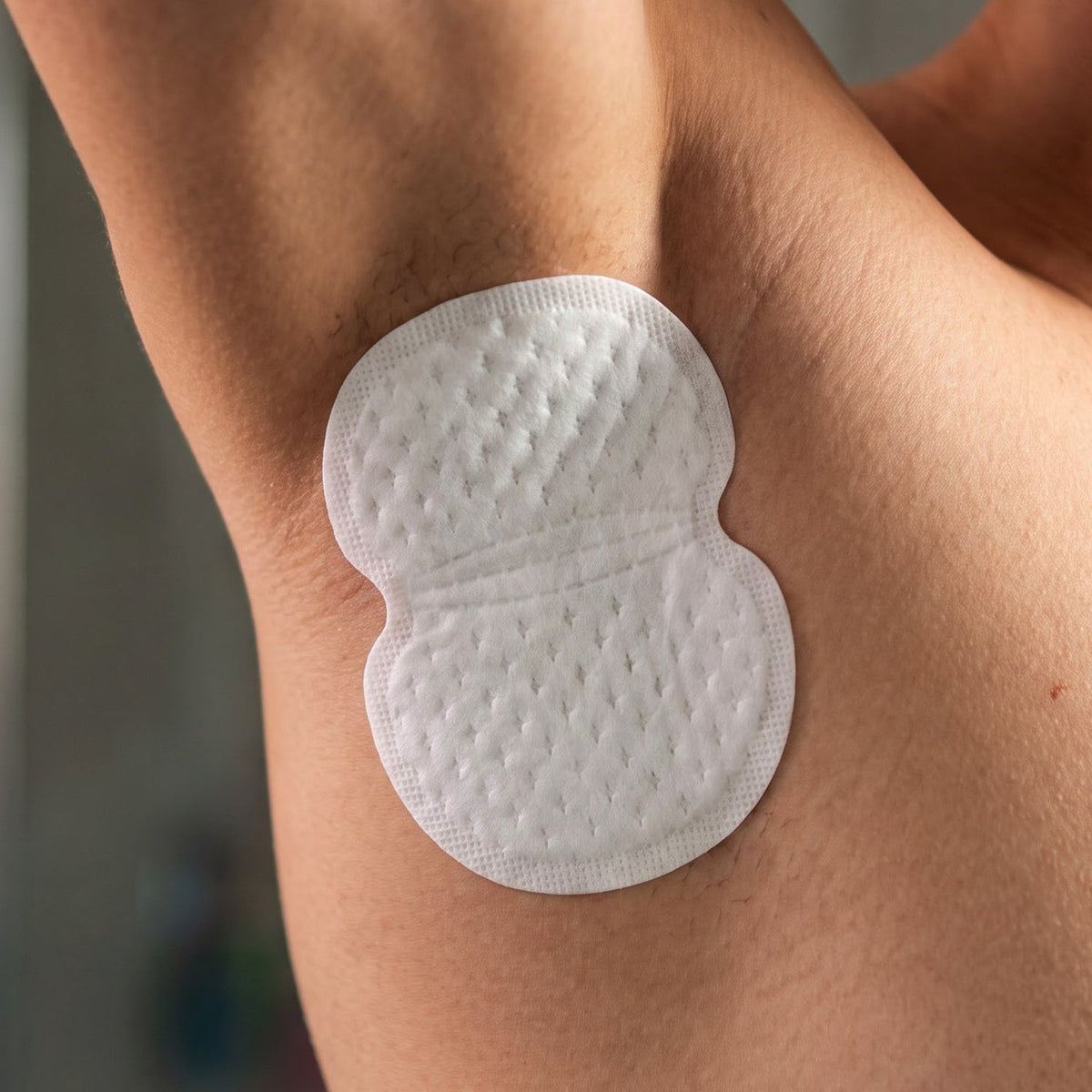 Adhesive underarm sweat pad product view