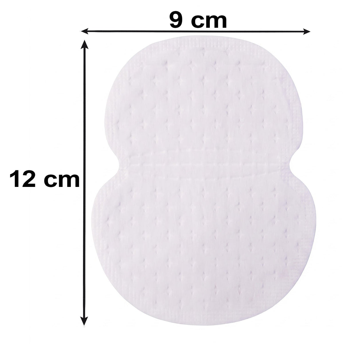 Underarm sweat pad dimensions