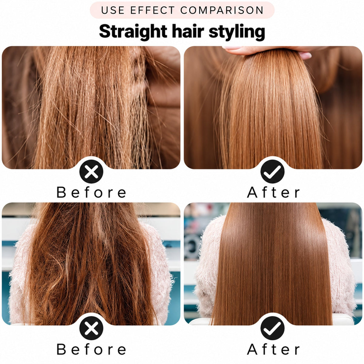 Cordless hair straightener comb with removable cap 08