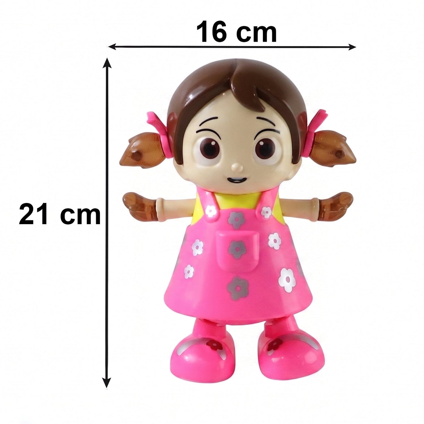 Dancing toy size dimensions