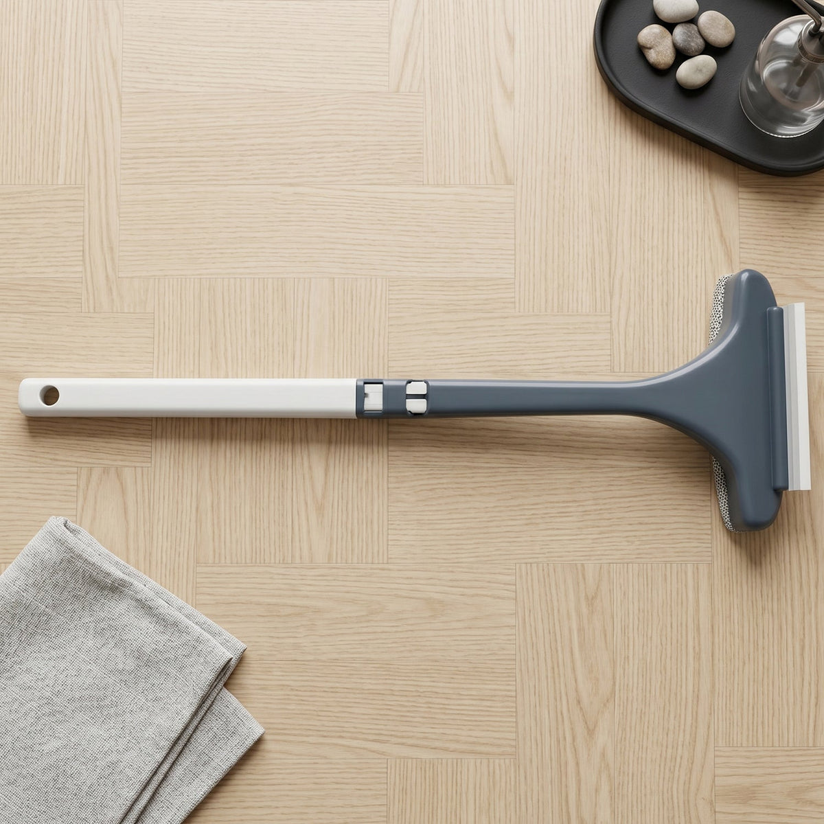 Effortless glass cleaning tool ready for household and car use