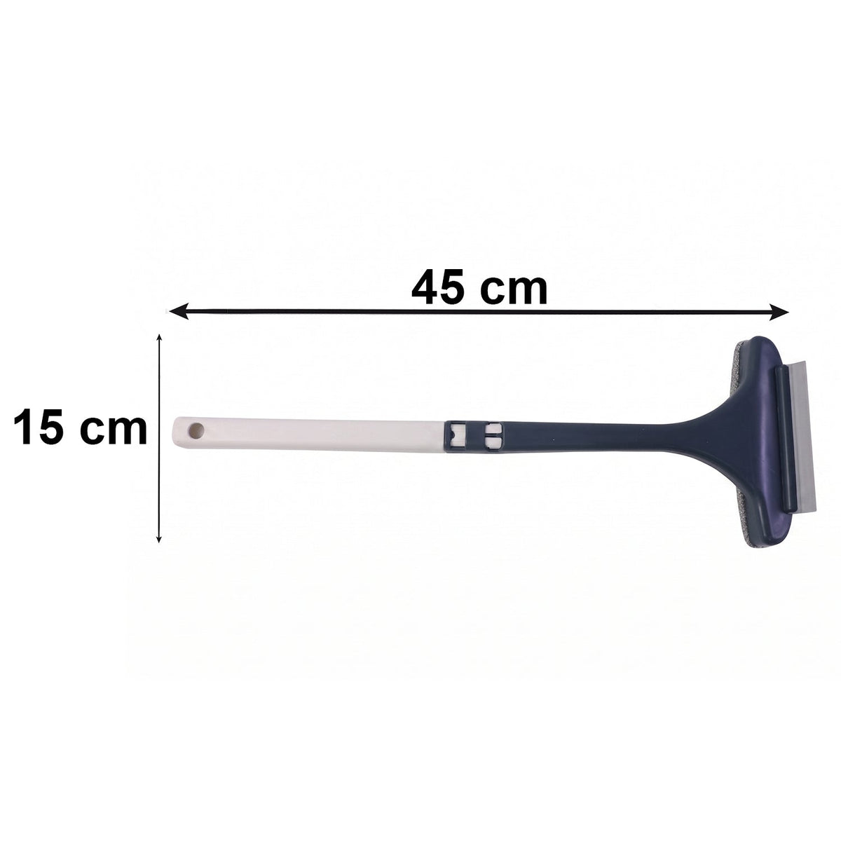 Compact and lightweight 2 in 1 cleaning tool design