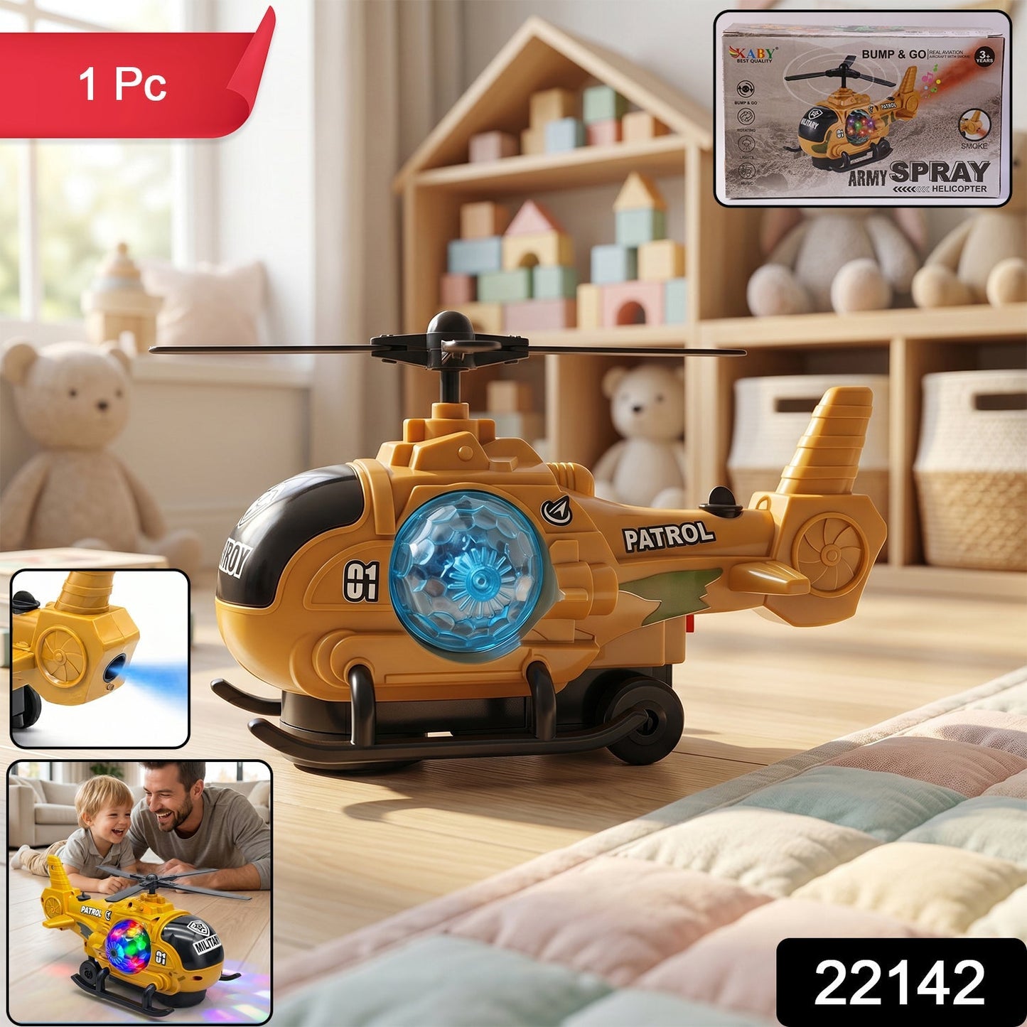 Helicopter toy pack