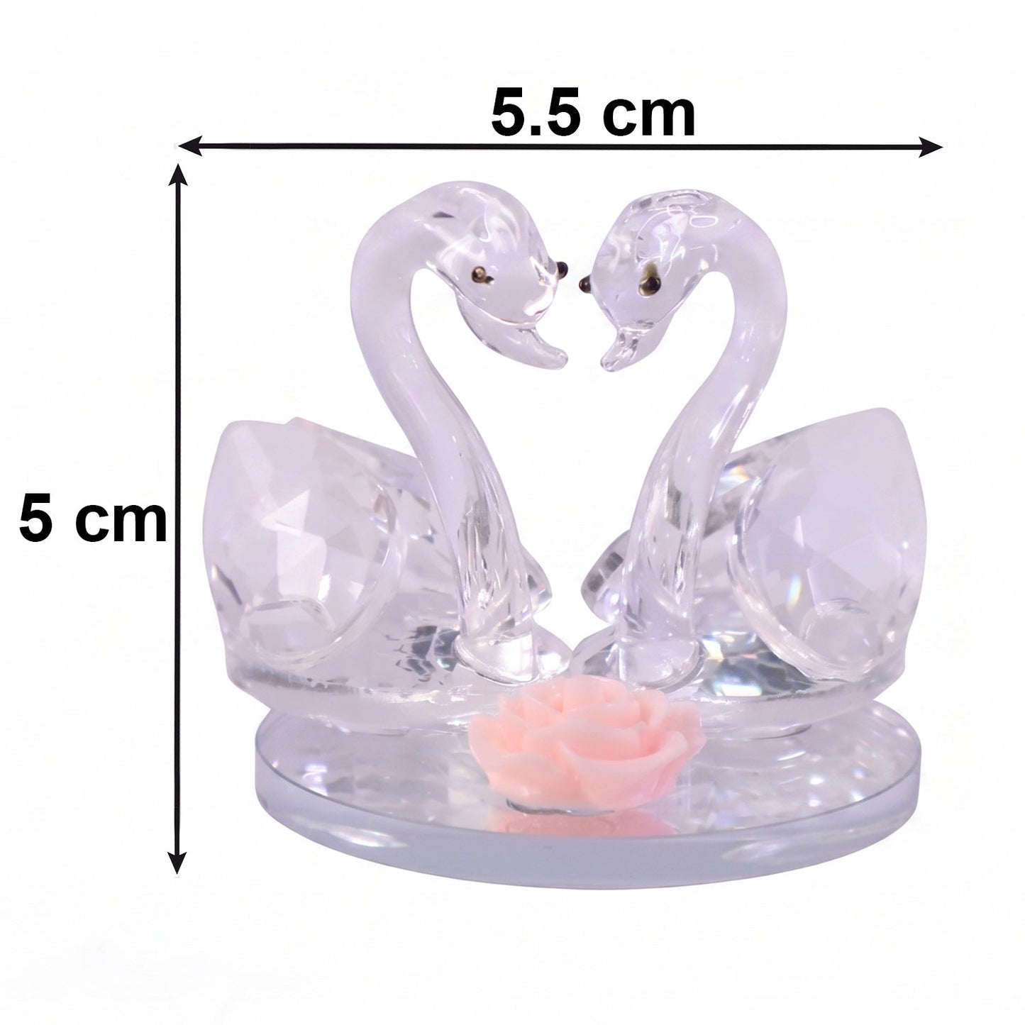 Swan showpiece size guide