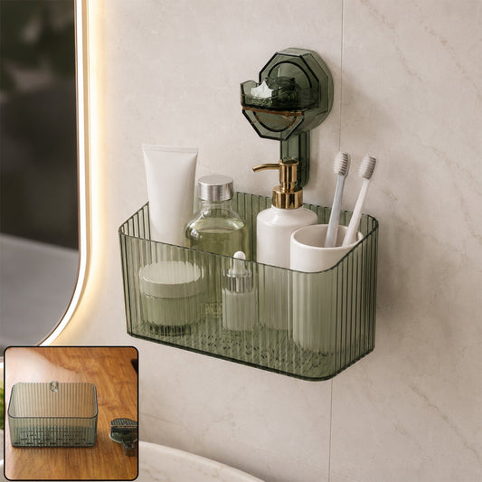Multipurpose transparent wall mounted storage box