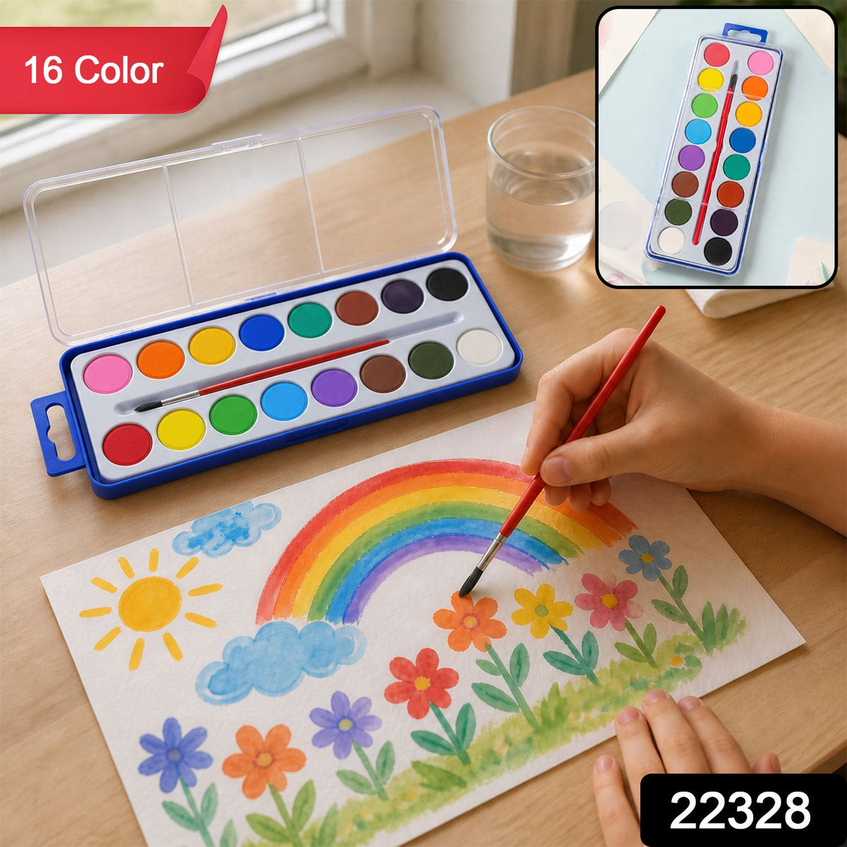 Watercolor paint set pack