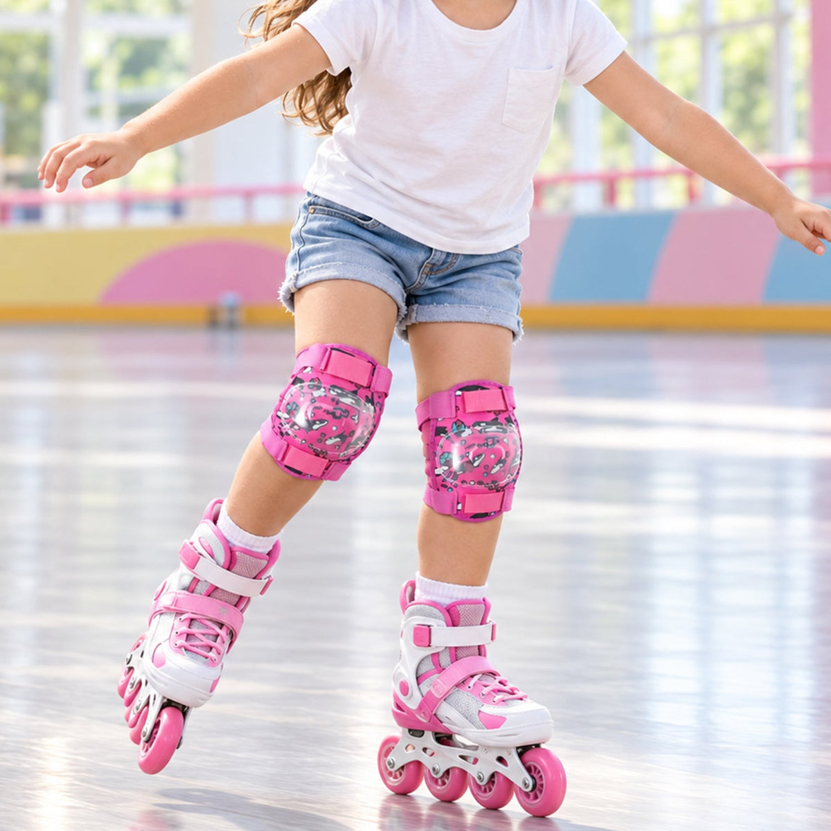 Knee pads padding view