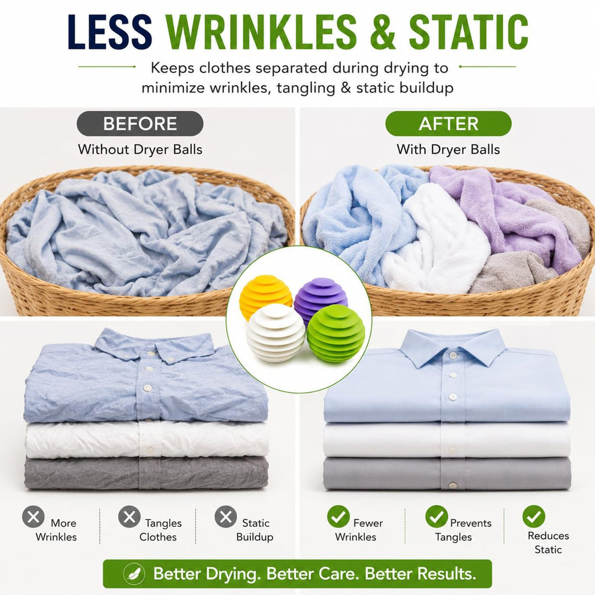 Plastic laundry washing ball product image 9