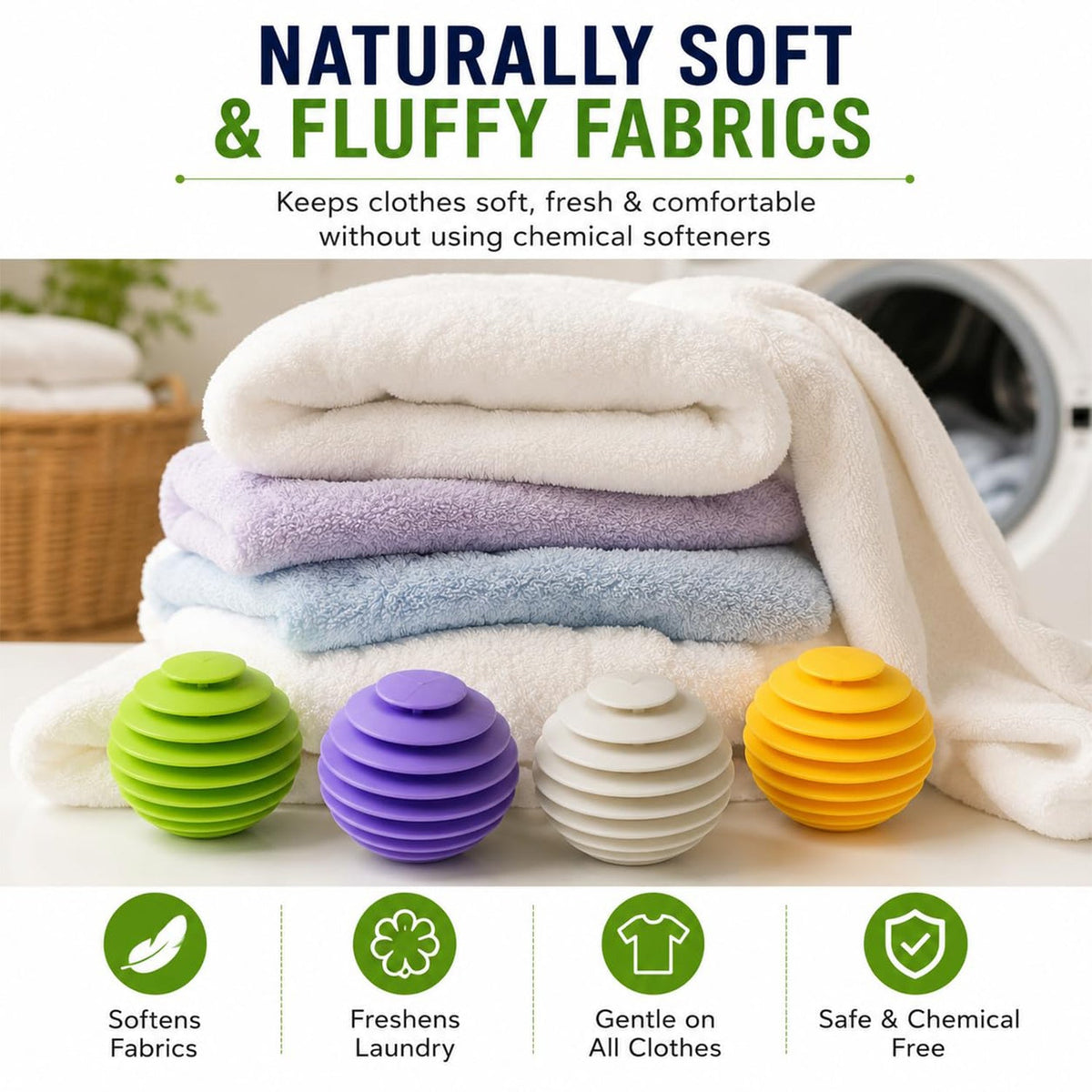 Plastic laundry washing ball product image 10