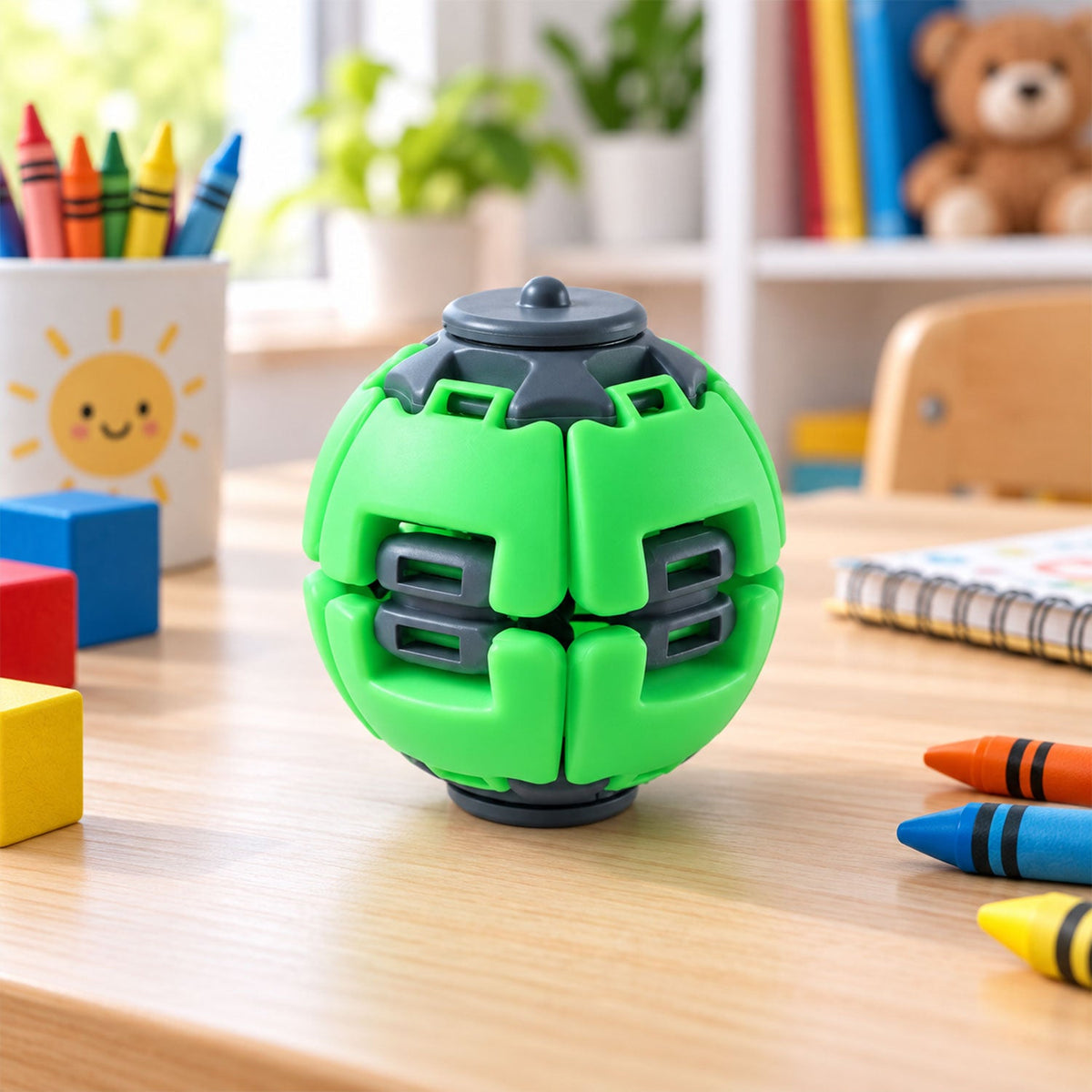 Spinner ball design view