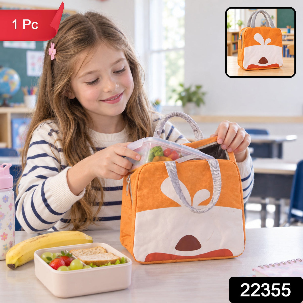 Insulated lunch bag pack