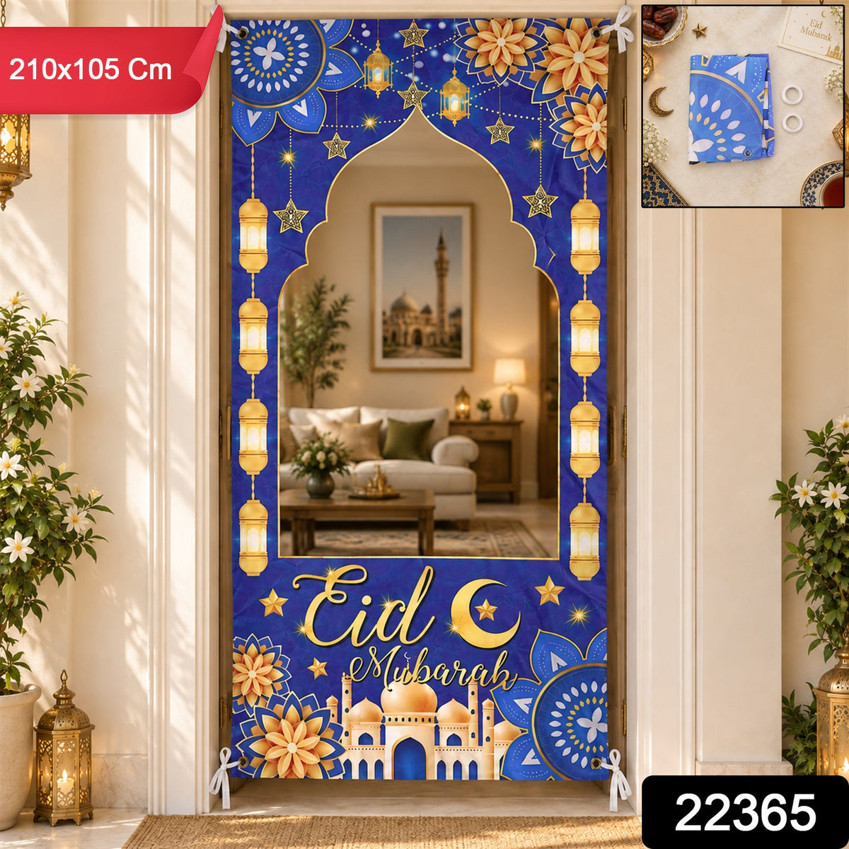 Eid backdrop curtain pack