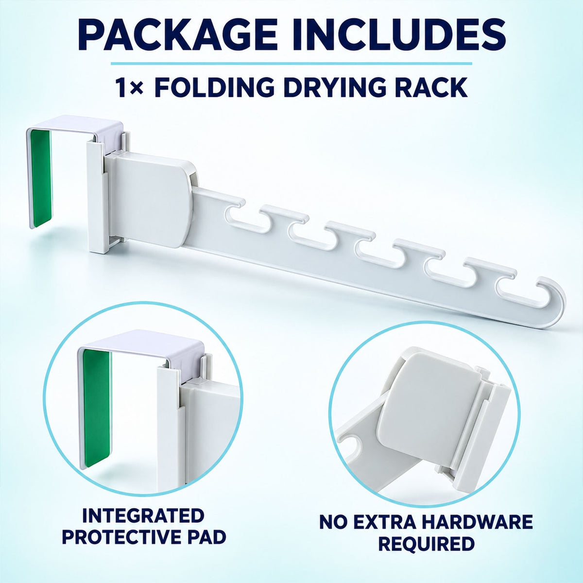 Multi slot hanger white bg