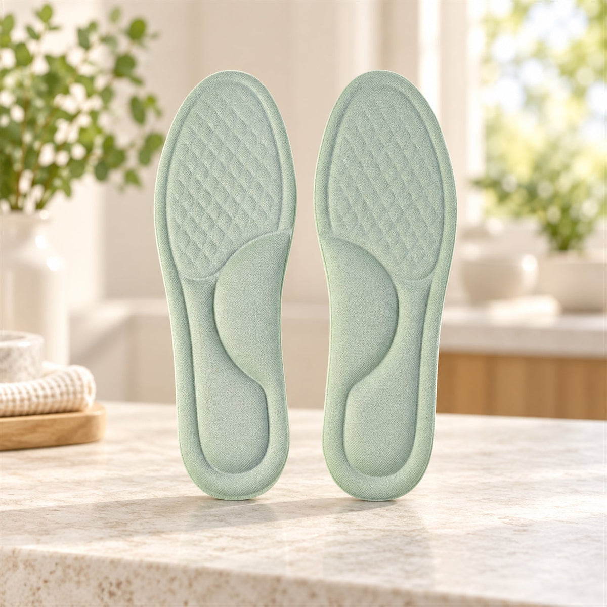 Soft foam shoe insoles textured surface 39-40