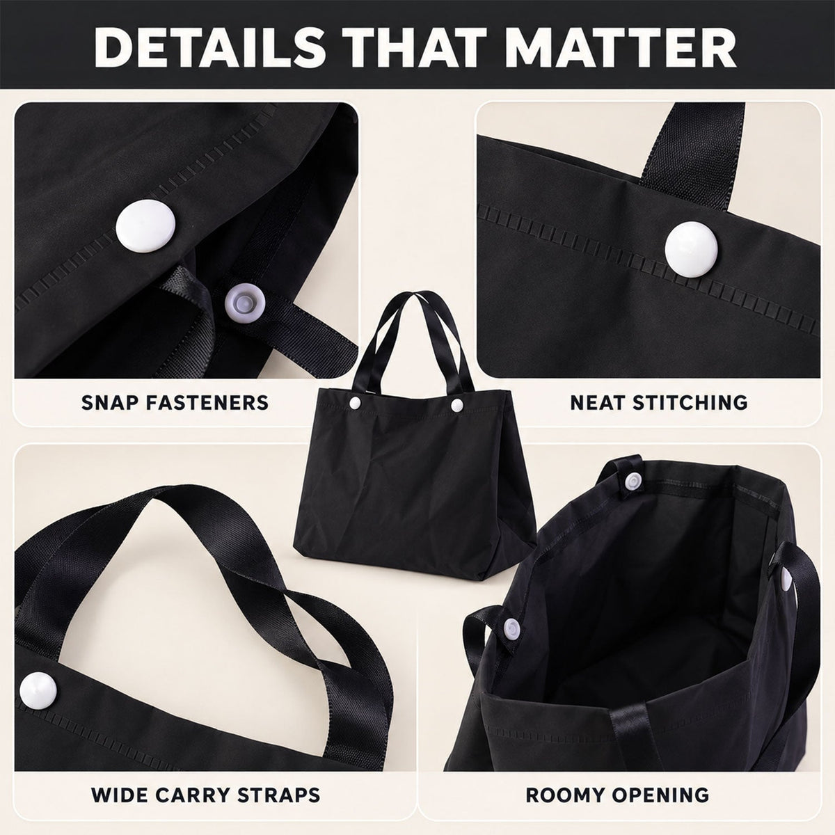 Tote bag white bg