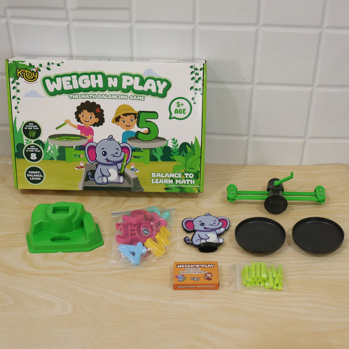 Math balancing game learning use