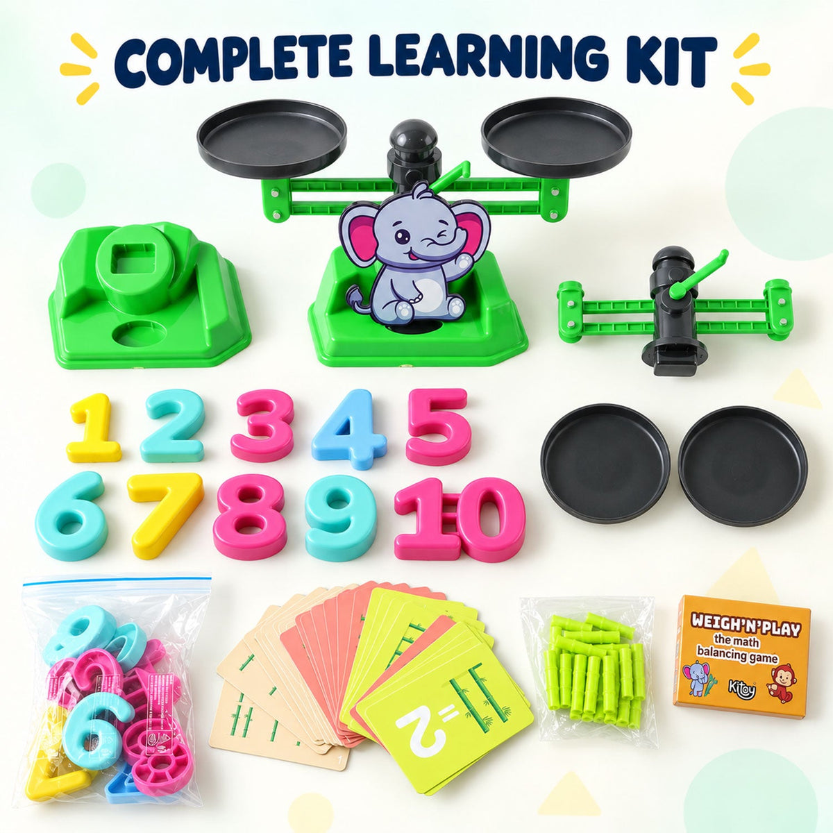 Math balancing game white bg