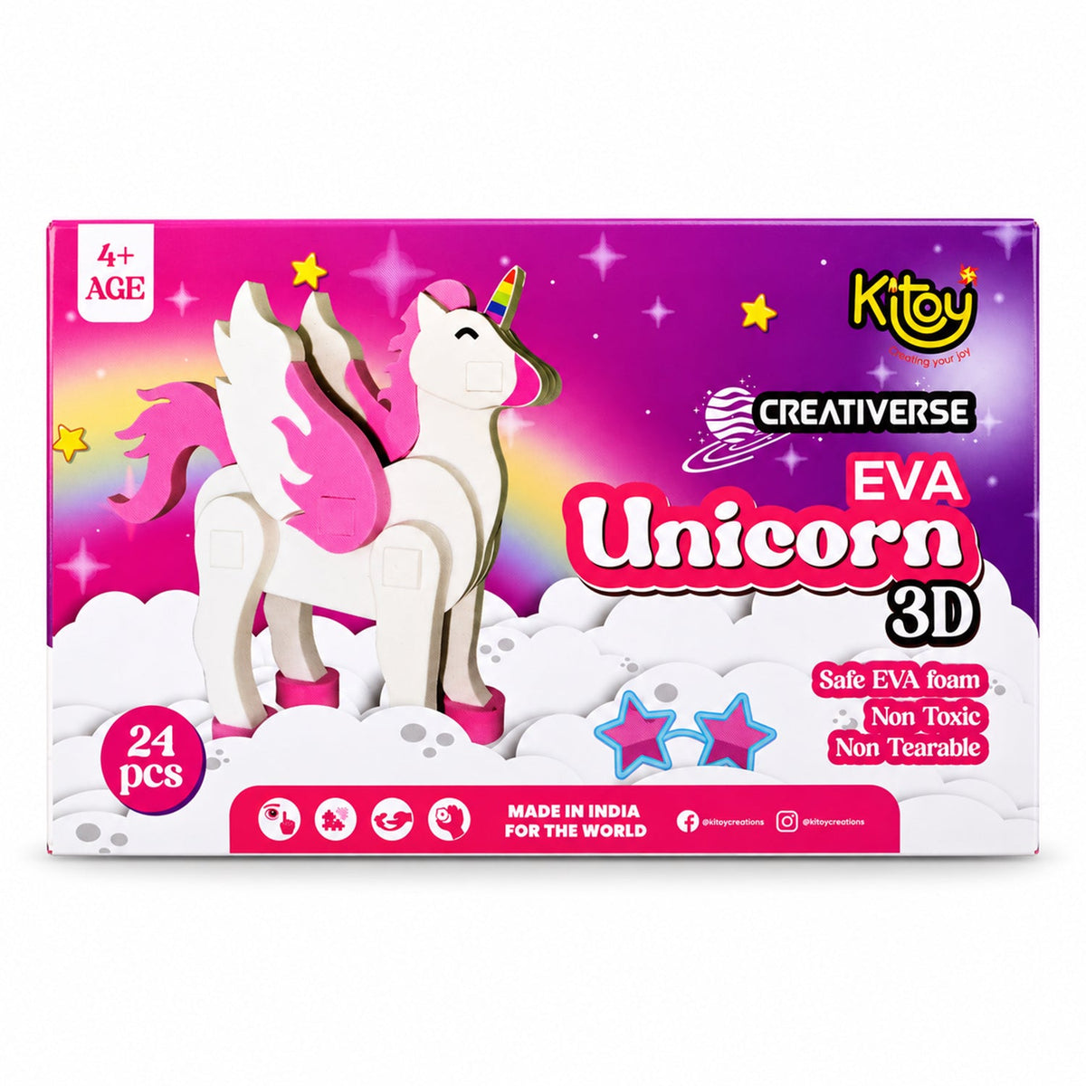 Unicorn puzzle design view