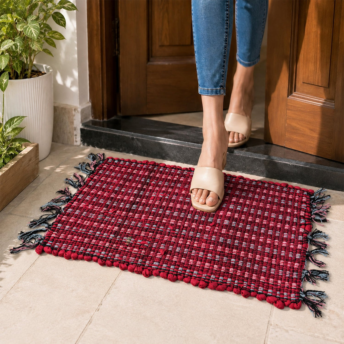 Floor mat pattern detail