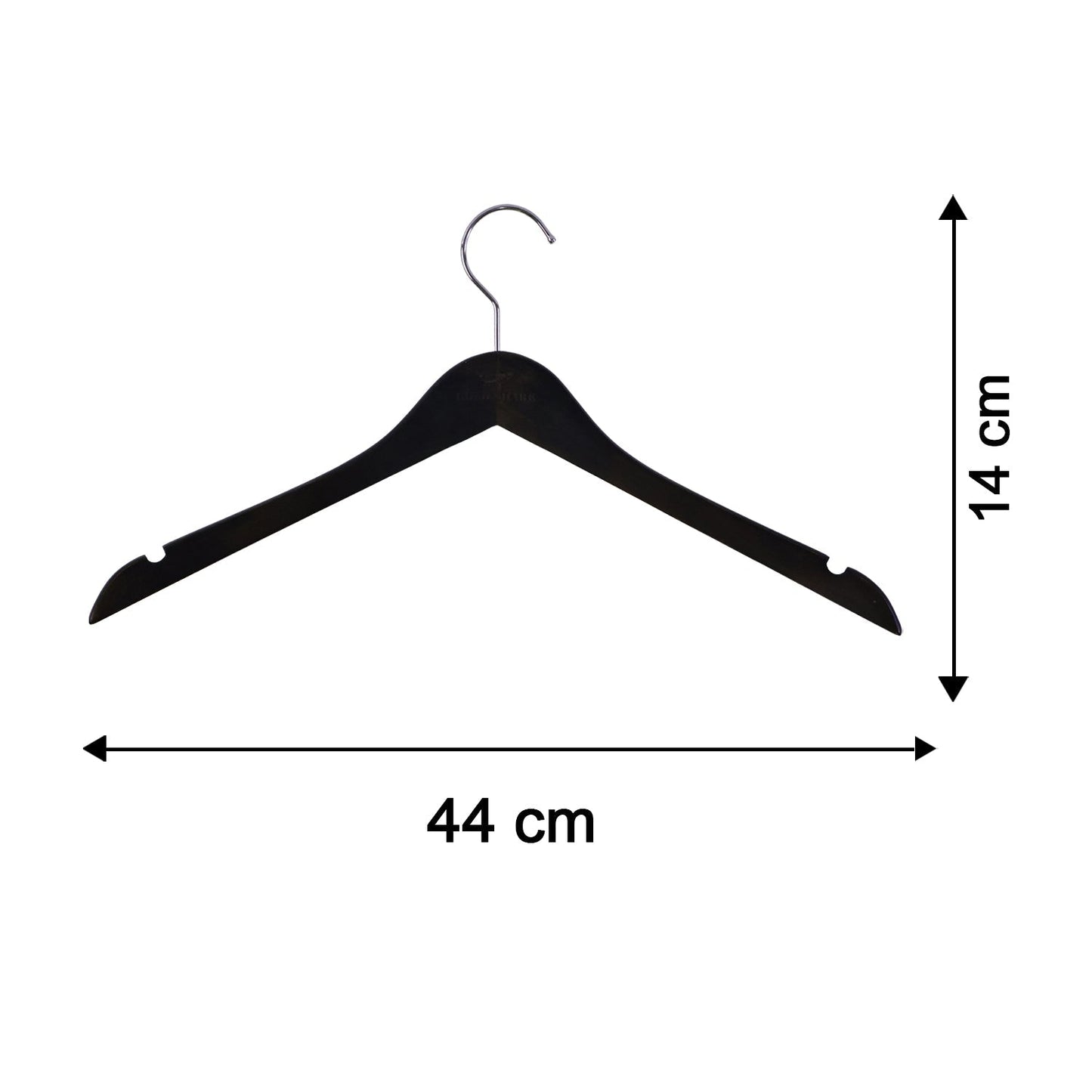 Cloth hanger size guide