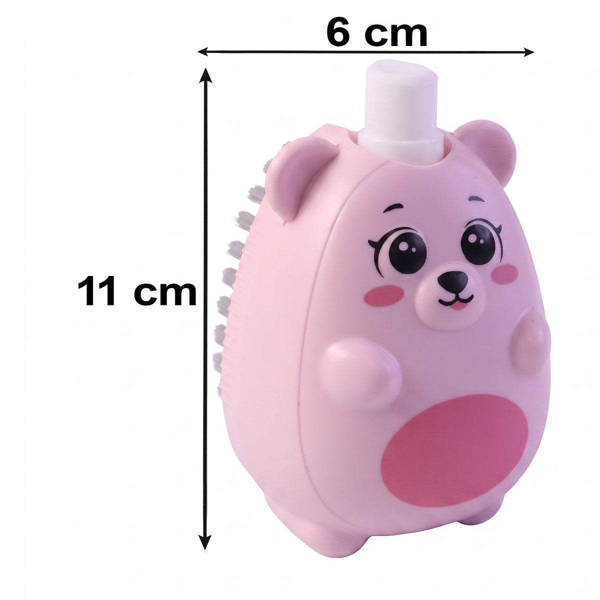 Cleaning brush size reference