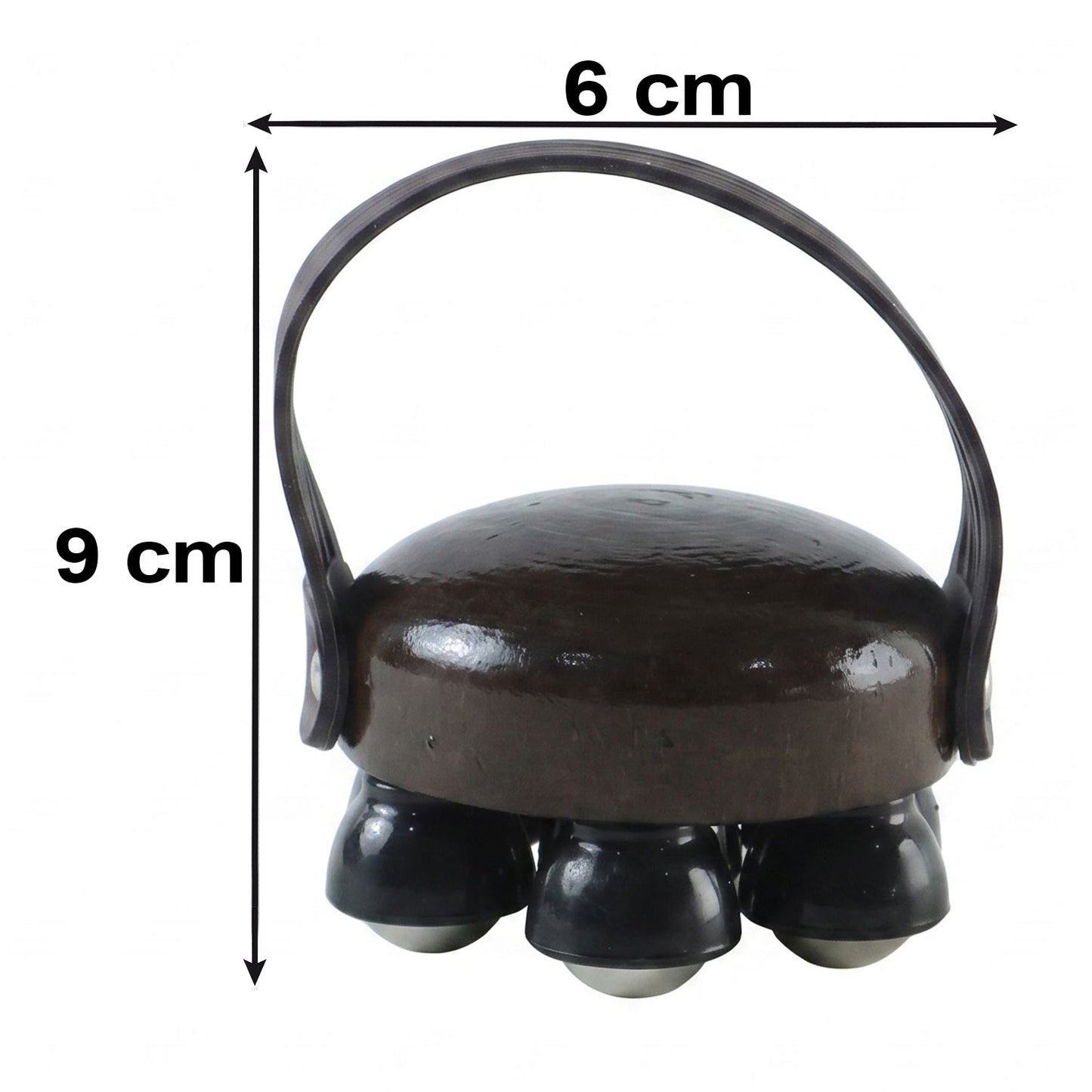 Plastic body massager size reference