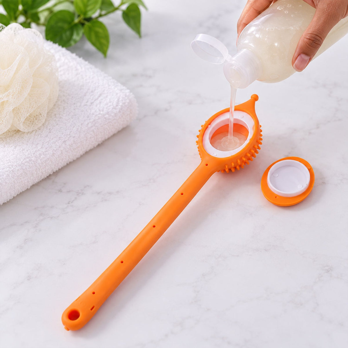 Soap Filling Silicone Body Scrubber