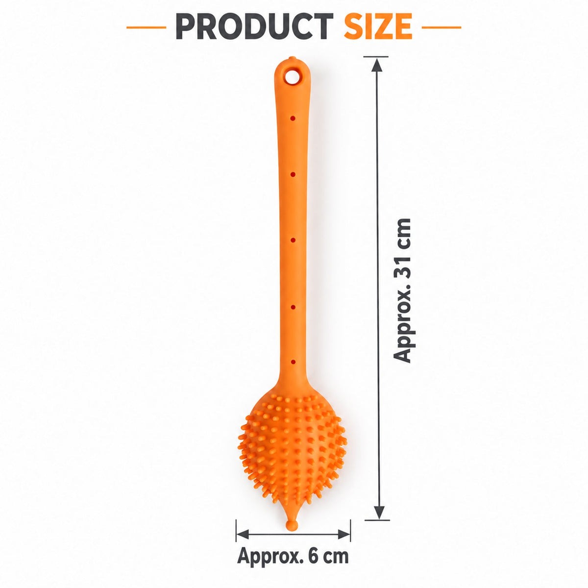 Back Scrubber Dimensions 31 x 6 Cm
