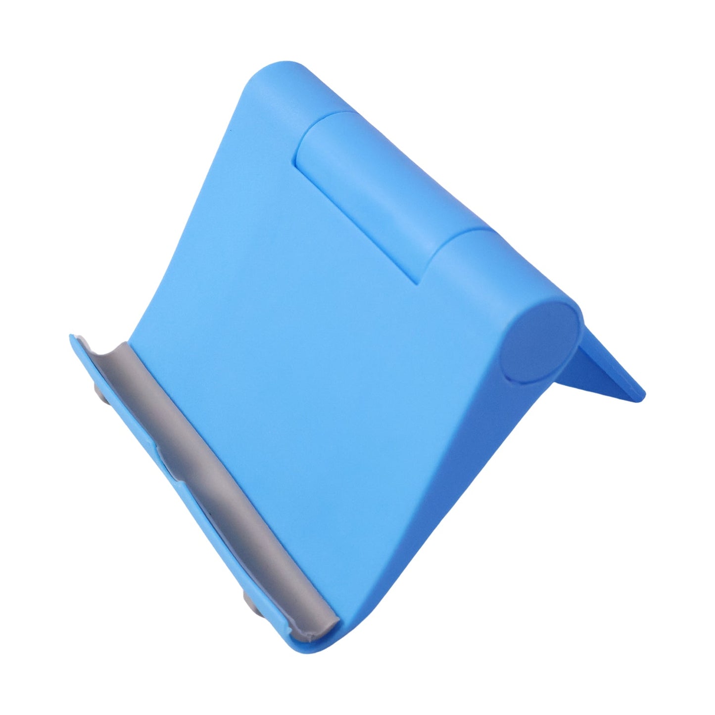 Phone stand on a white background showing its size.
