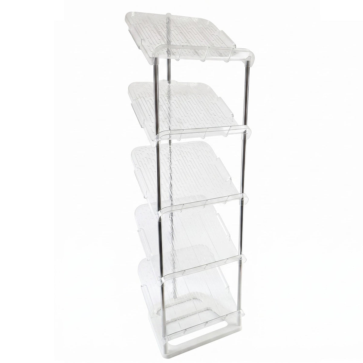 Vertical shoe storage organizer product view