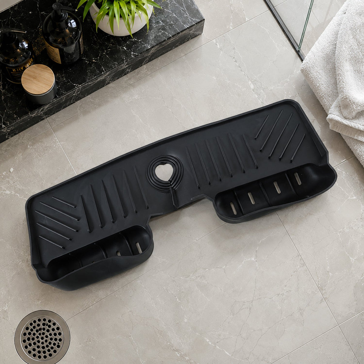Faucet splash guard mat product view