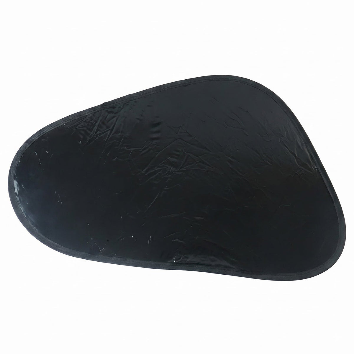 Car sun shade protector on white background
