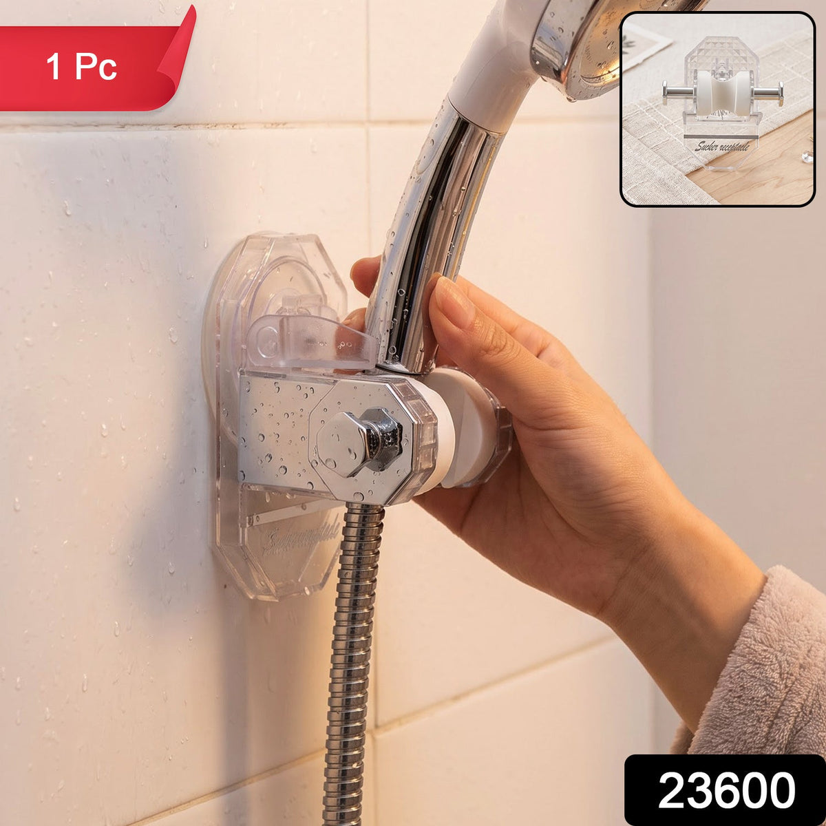 23600 suction cup shower head holder