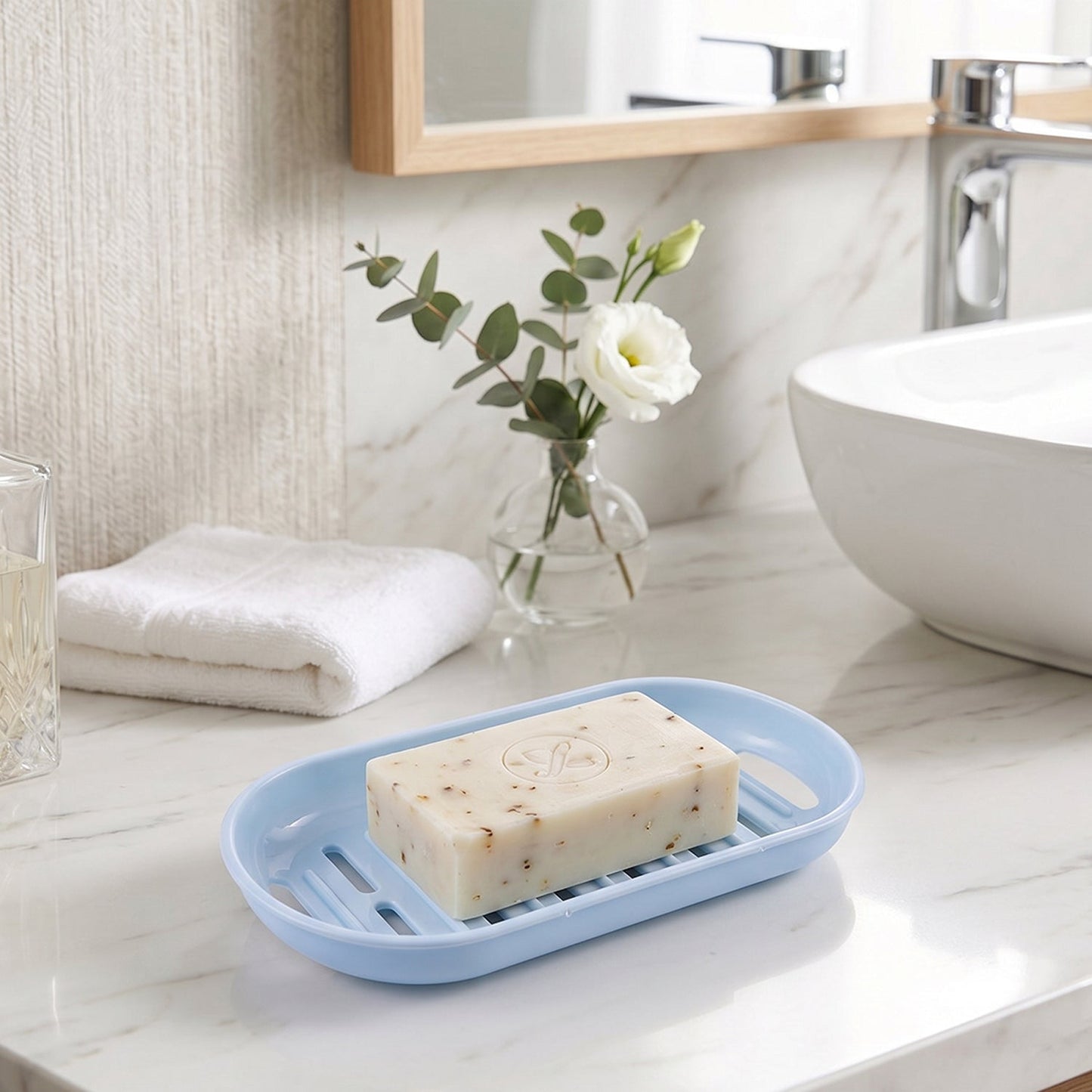 Soap dish bathroom use