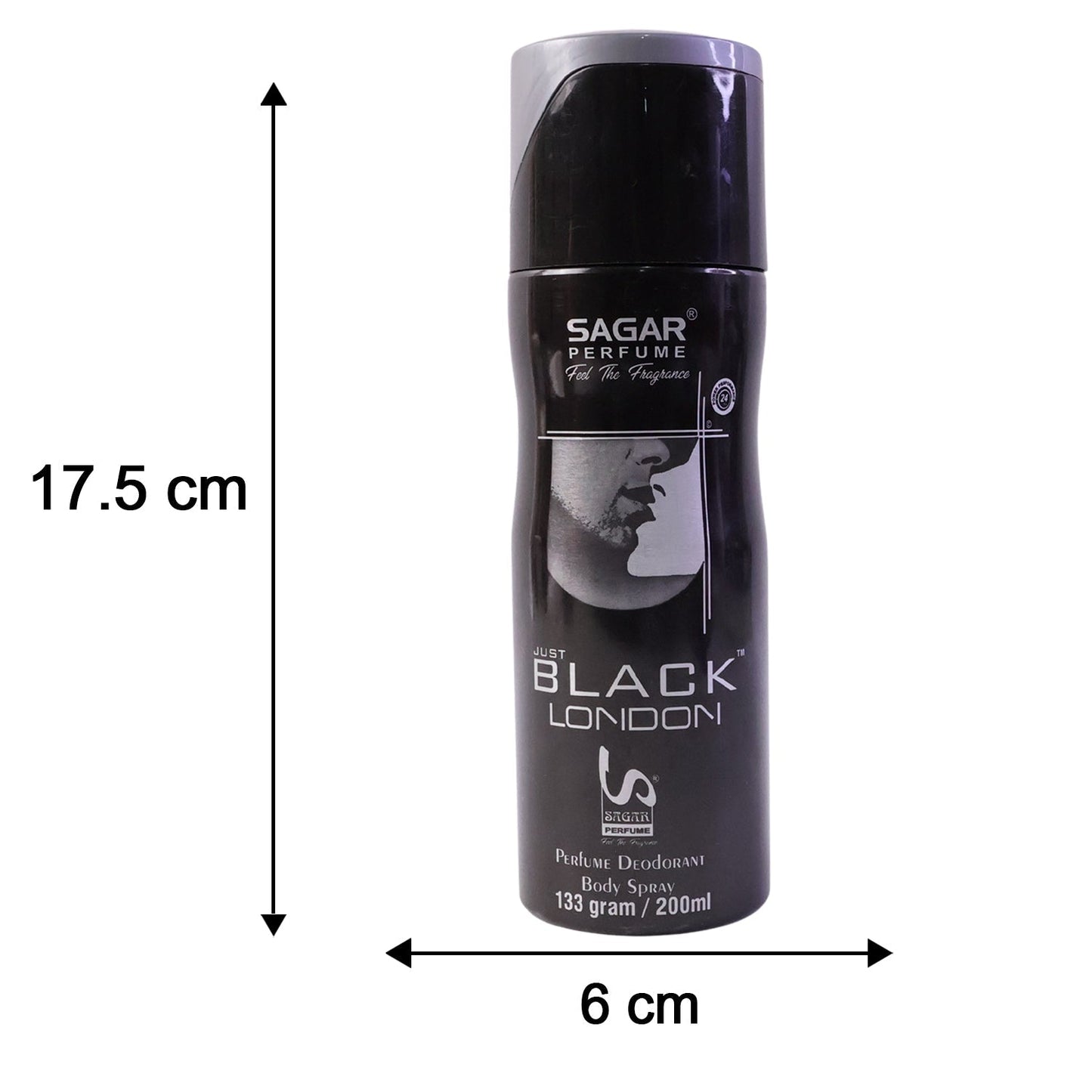 Body spray size 200ml