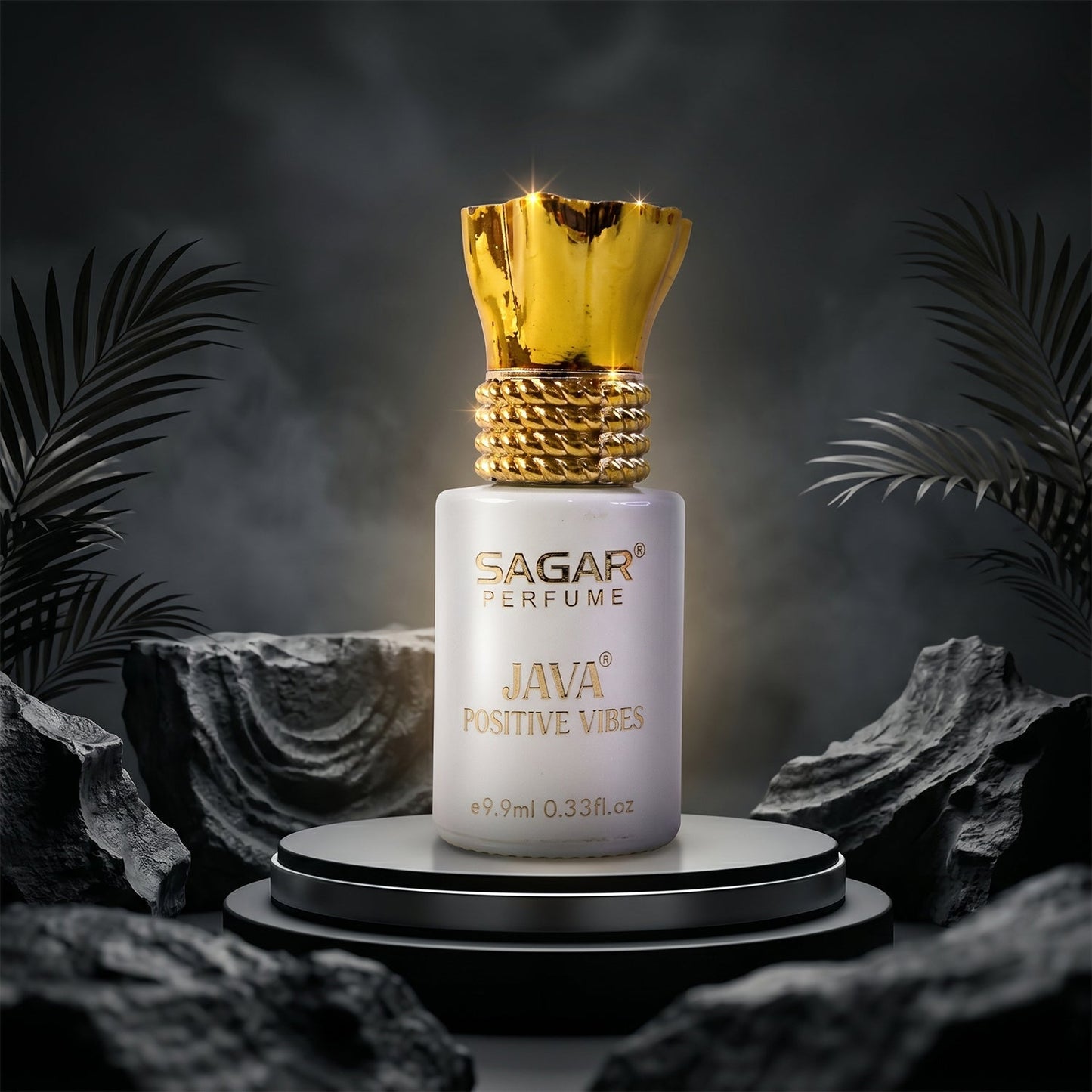 Roll on attar perfume detail