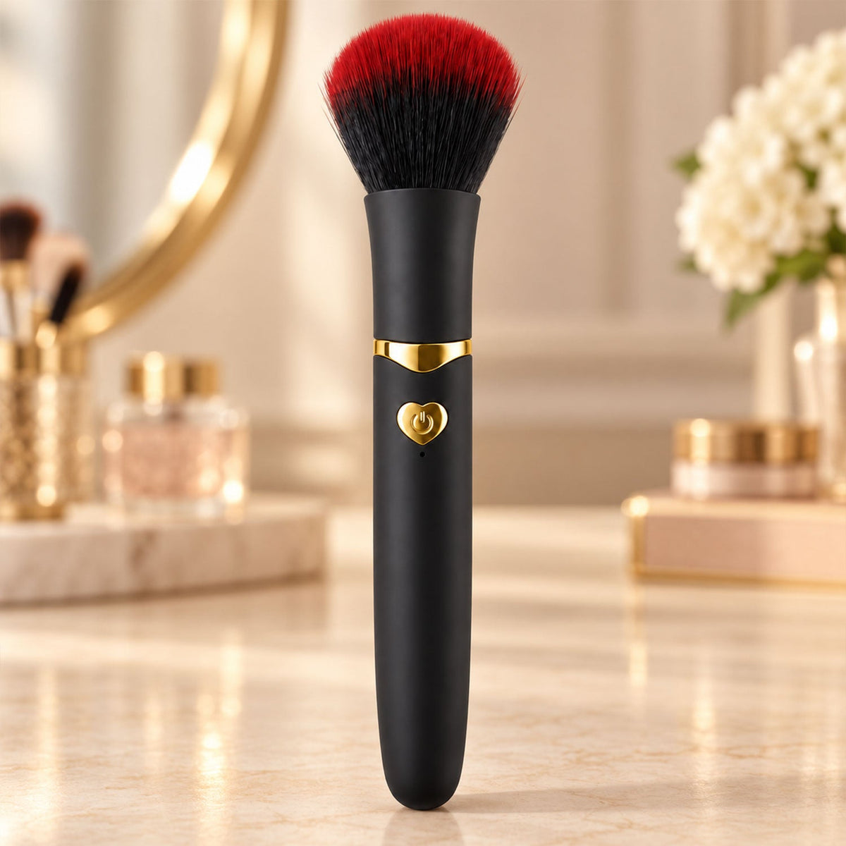 Makeup brush feature view