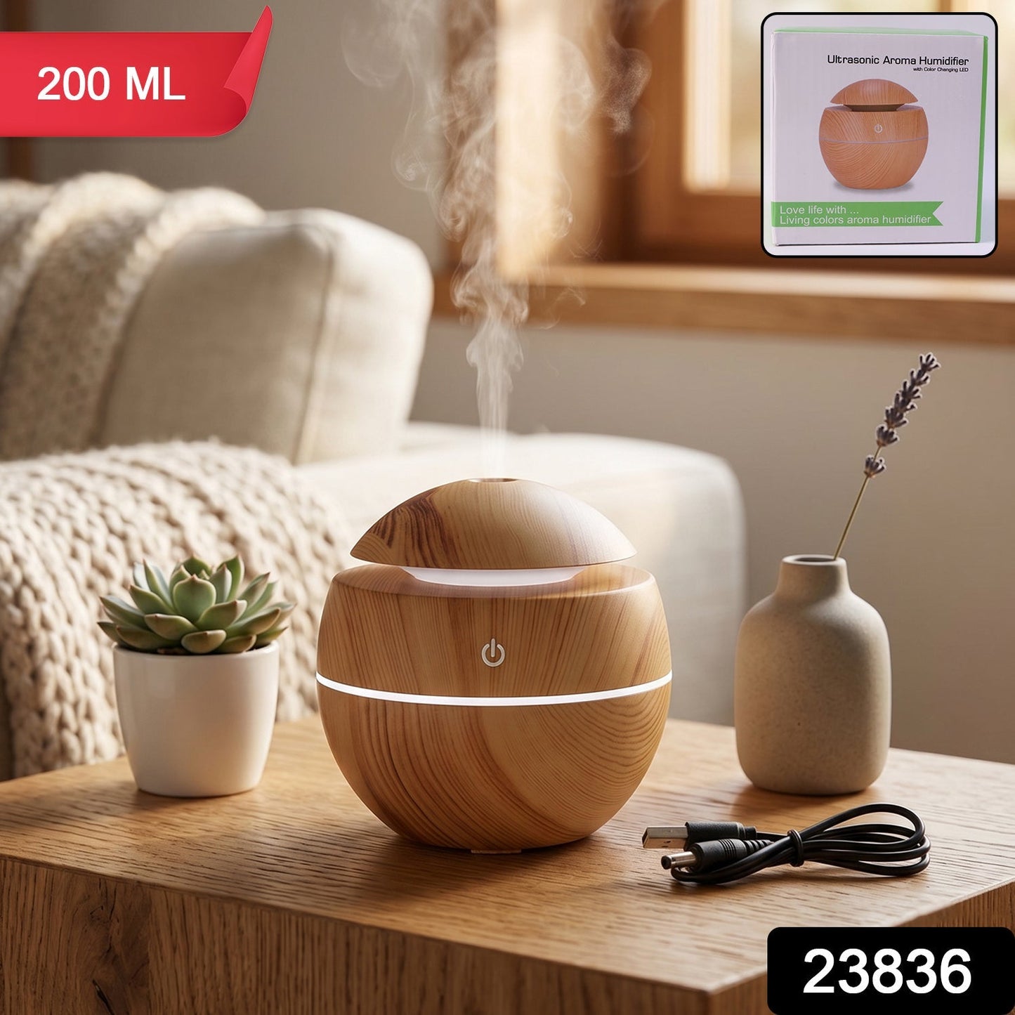 Aroma diffuser humidifier pack