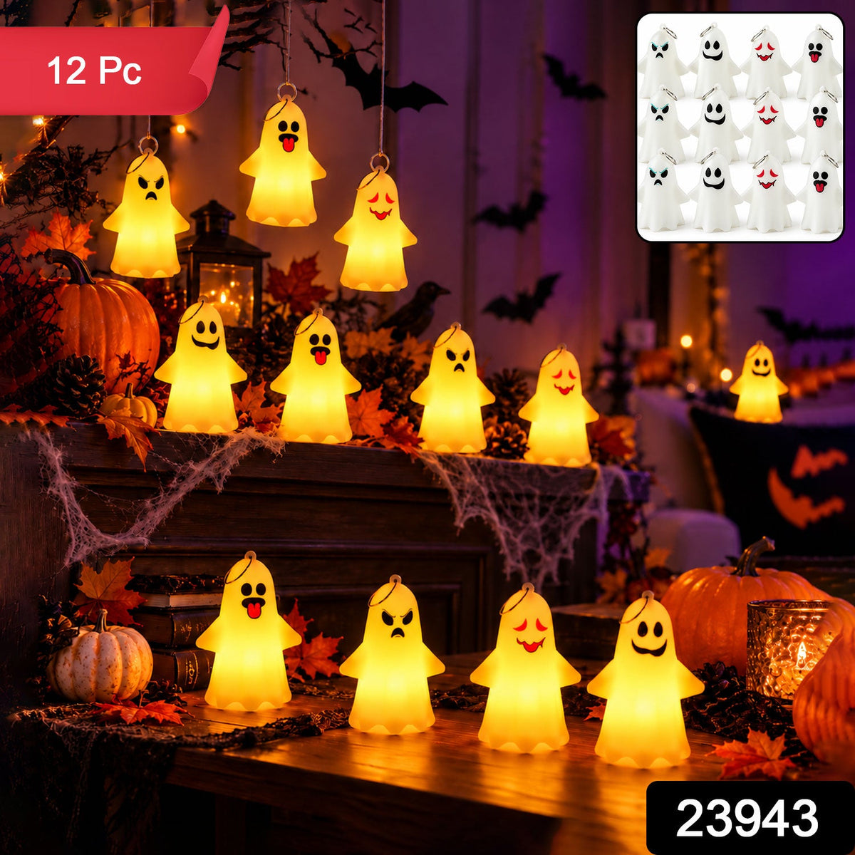 Ghost LED lamps pack 12pc
