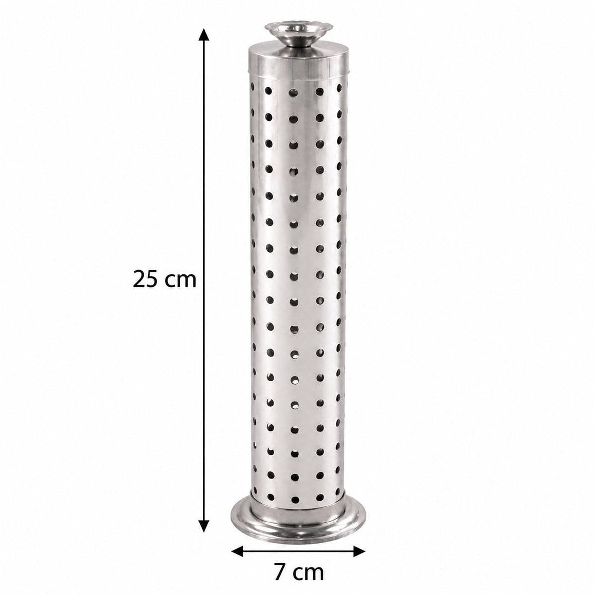 Agarbatti Holder Dimensions 25 x 7 cm