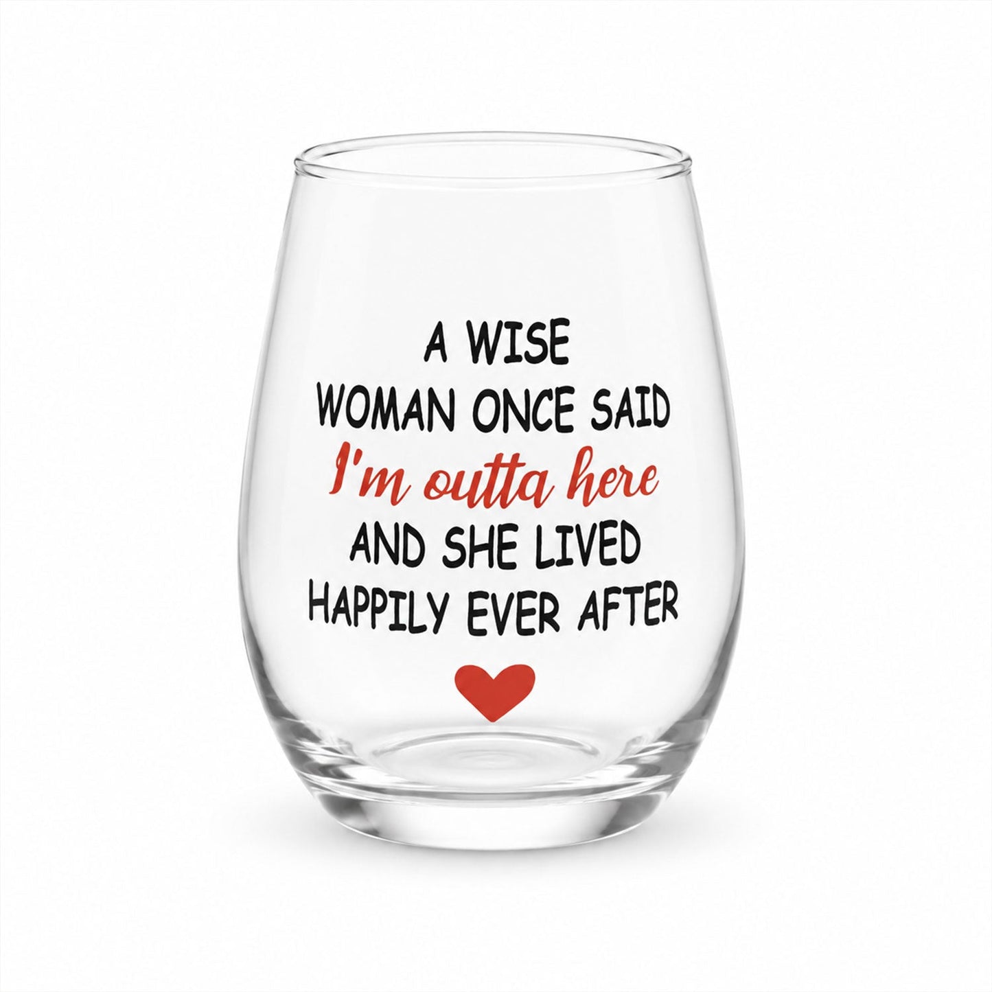 Glass tumbler white bg