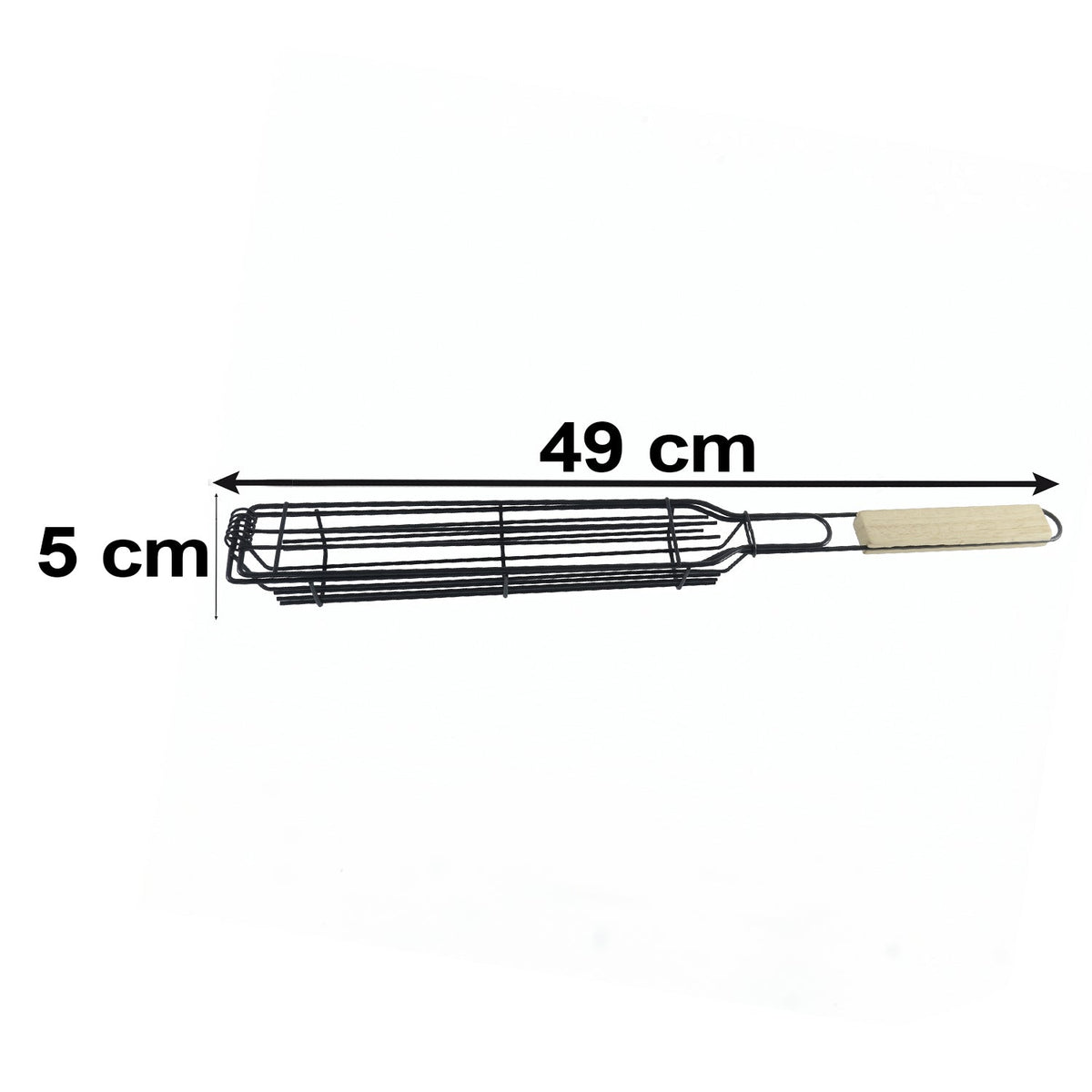 Metal barbecue grill basket dimensions