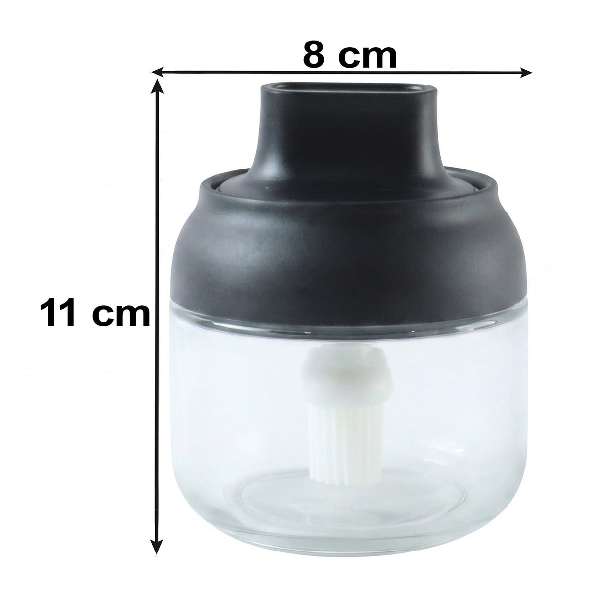 Round oil dispenser size 11 x 8 centimetres
