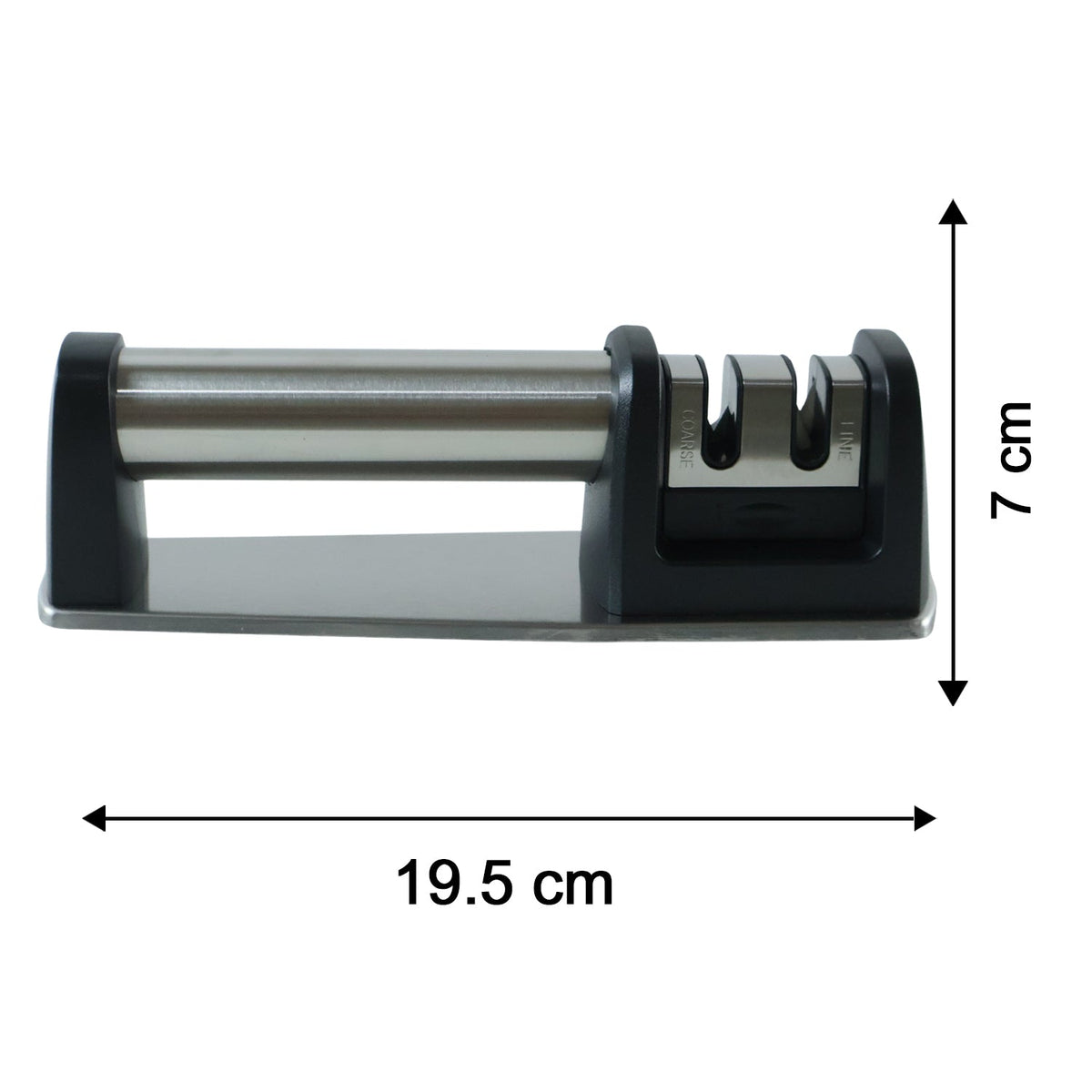 Knife sharpener size reference